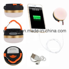 Wiederaufladbare R5 LED Magnetische Portable Wandern Camping Zelt Laterne Licht USB Lampe